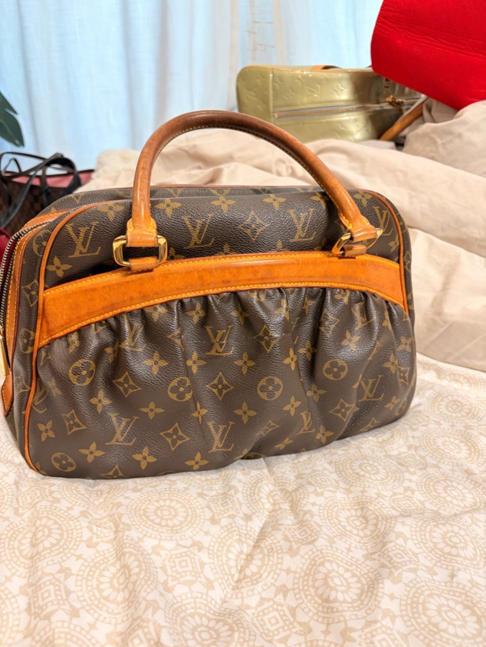 Louis Vuitton Vernis Tompkins, Mitzve & Hampstead Damier GM Tote **BUNDLE** - Picture 7 of 17
